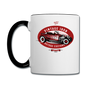 Hot Rod - Vintage Iron - Red - Contrast Coffee Mug - white/black