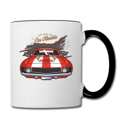 I'm Not Old - Camaro - Contrast Coffee Mug - white/black