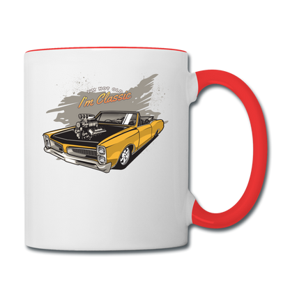 I'm Not Old - GTO - Contrast Coffee Mug - white/red