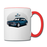 Ride The Classic - Contrast Coffee Mug - white/red
