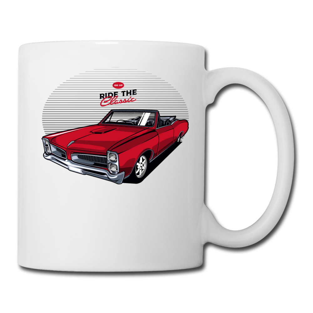 Ride The Classic - GTO - Coffee/Tea Mug - white