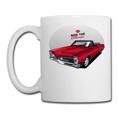 Ride The Classic - GTO - Coffee/Tea Mug - white