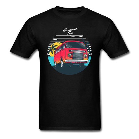 Summer Trip - Van - Unisex Classic T-Shirt - black