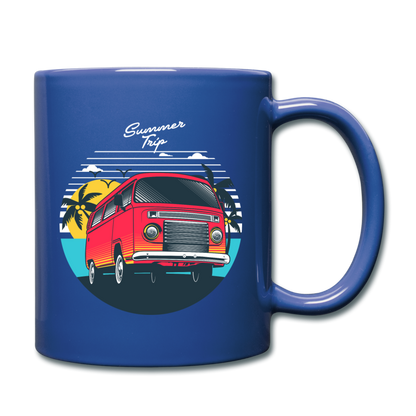 Summer Trip - Van - Full Color Mug - royal blue