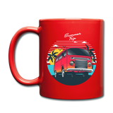 Summer Trip - Van - Full Color Mug - red