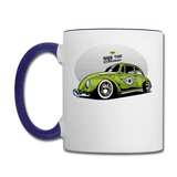 Ride The Classic - VW - Contrast Coffee Mug - white/cobalt blue