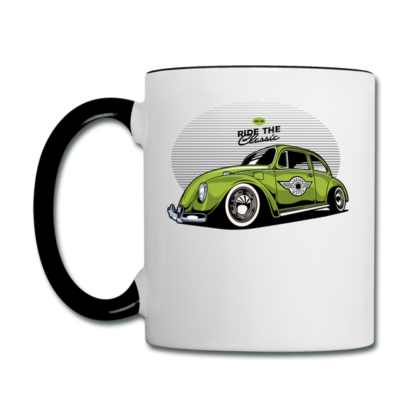 Ride The Classic - VW - Contrast Coffee Mug - white/black