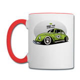 Ride The Classic - VW - Contrast Coffee Mug - white/red