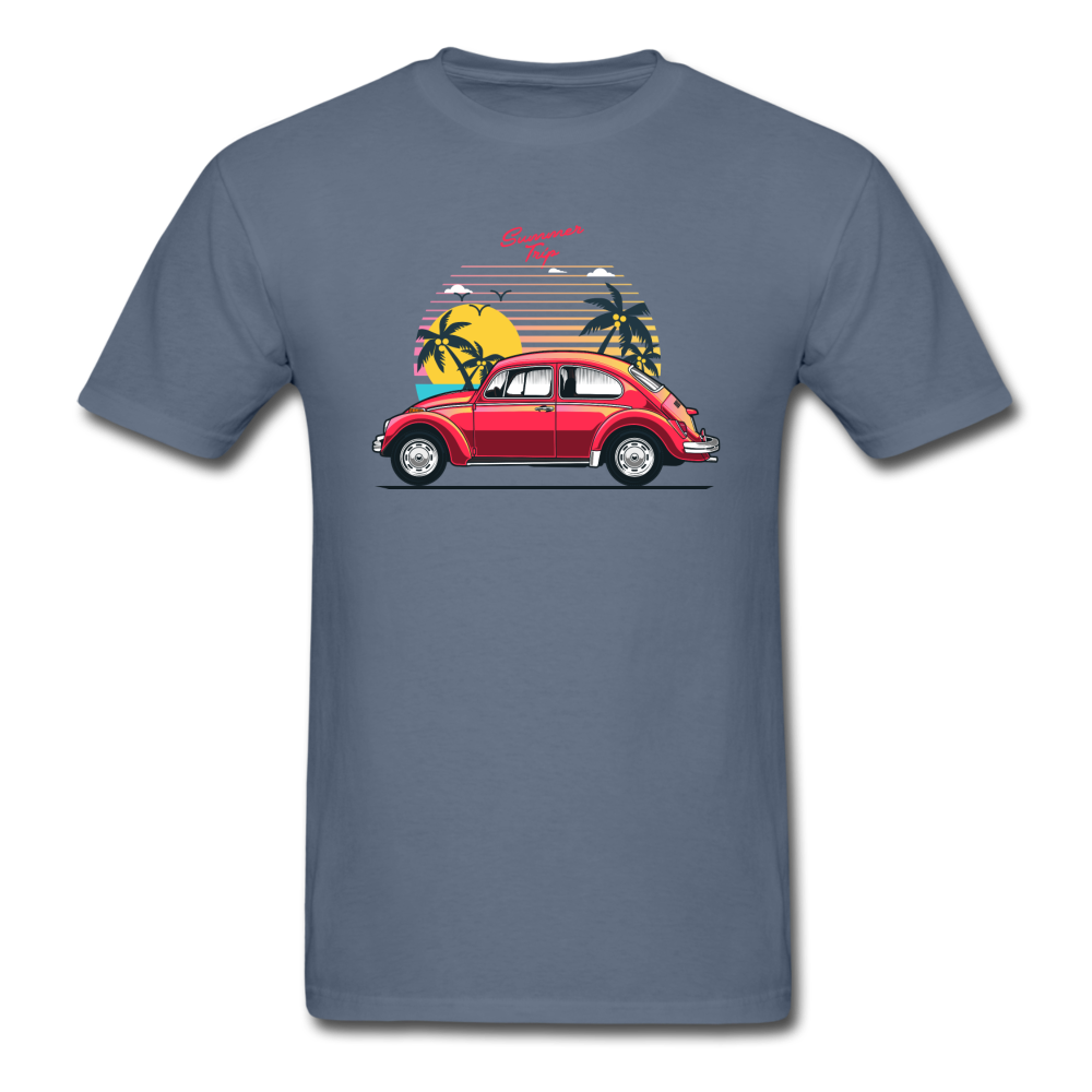 Summer Trip - VW - Unisex Classic T-Shirt - denim