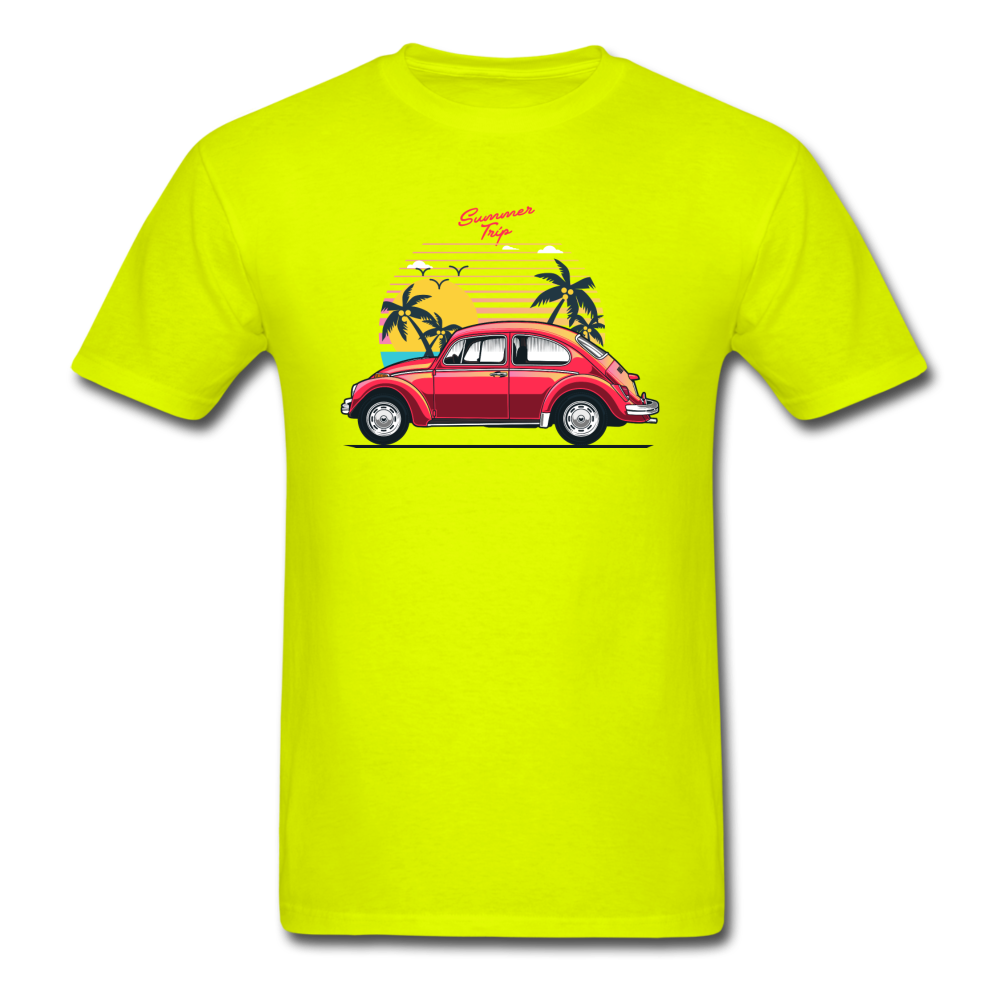 Summer Trip - VW - Unisex Classic T-Shirt - safety green