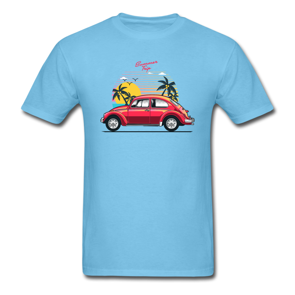 Summer Trip - VW - Unisex Classic T-Shirt - aquatic blue