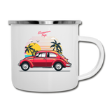 Summer Trip - VW - Camper Mug - white