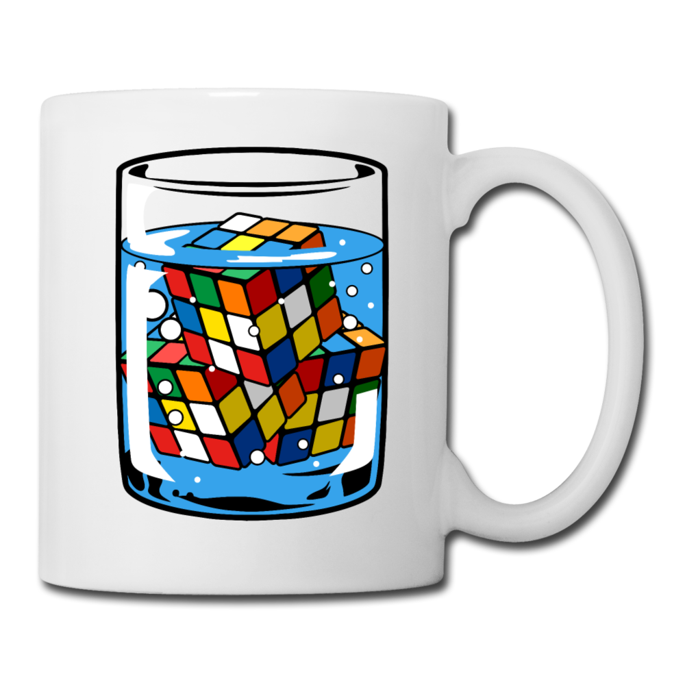 Rubik - Coffee/Tea Mug - white