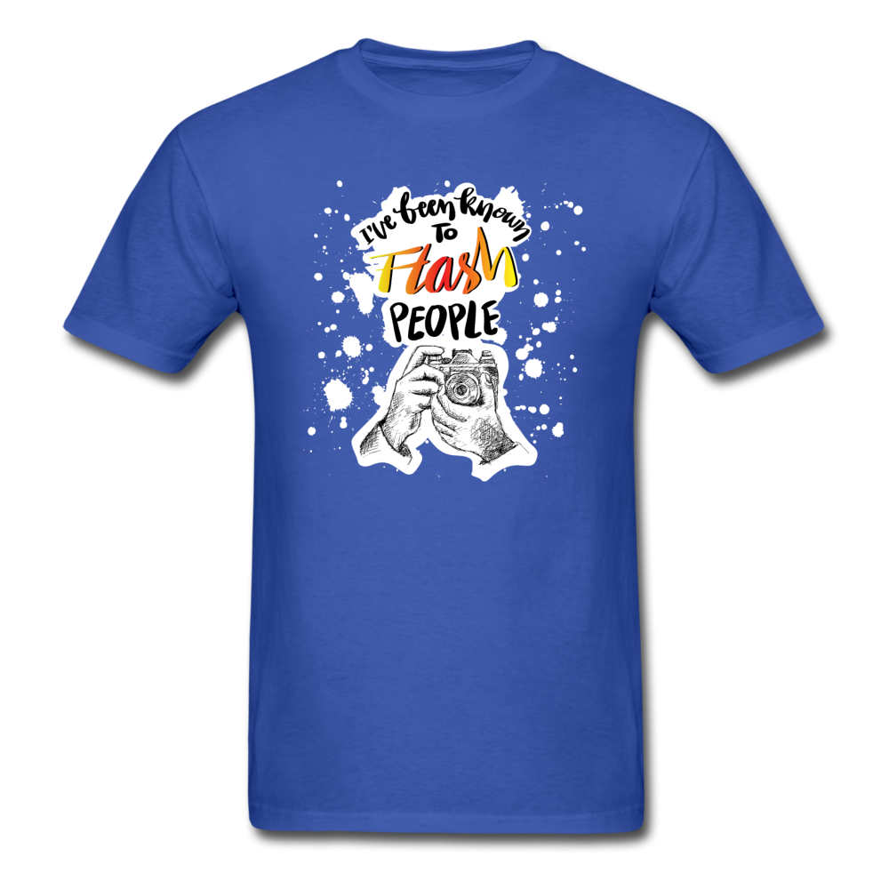 I've Been Known To Flash People - Unisex Classic T-Shirt - royal blue