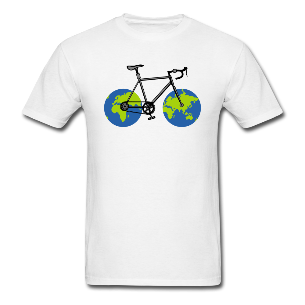 Bike - Earth - Unisex Classic T-Shirt - white