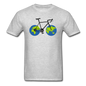 Bike - Earth - Unisex Classic T-Shirt - heather gray