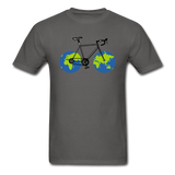 Bike - Earth - Unisex Classic T-Shirt - charcoal