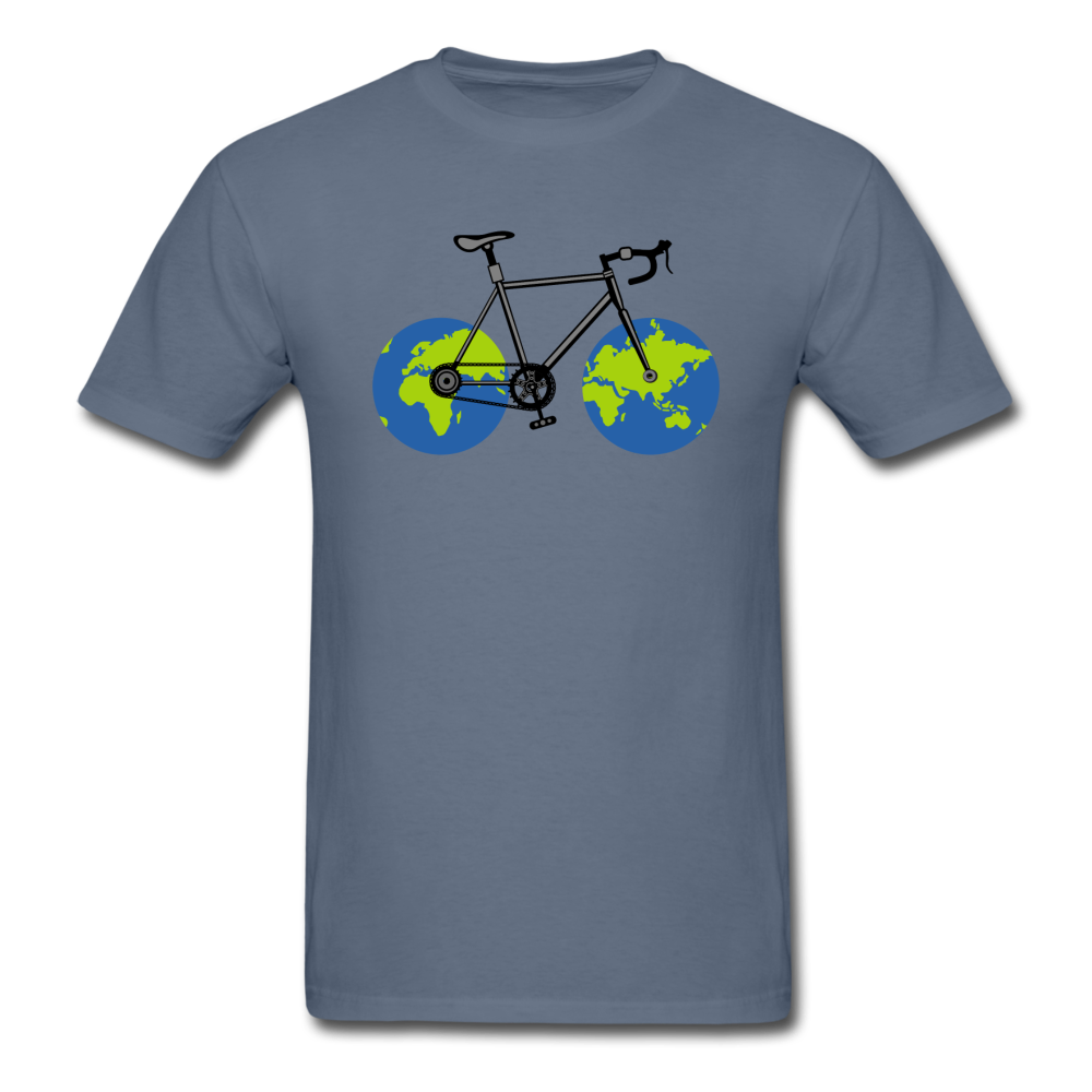 Bike - Earth - Unisex Classic T-Shirt - denim