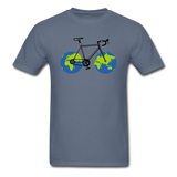 Bike - Earth - Unisex Classic T-Shirt - denim