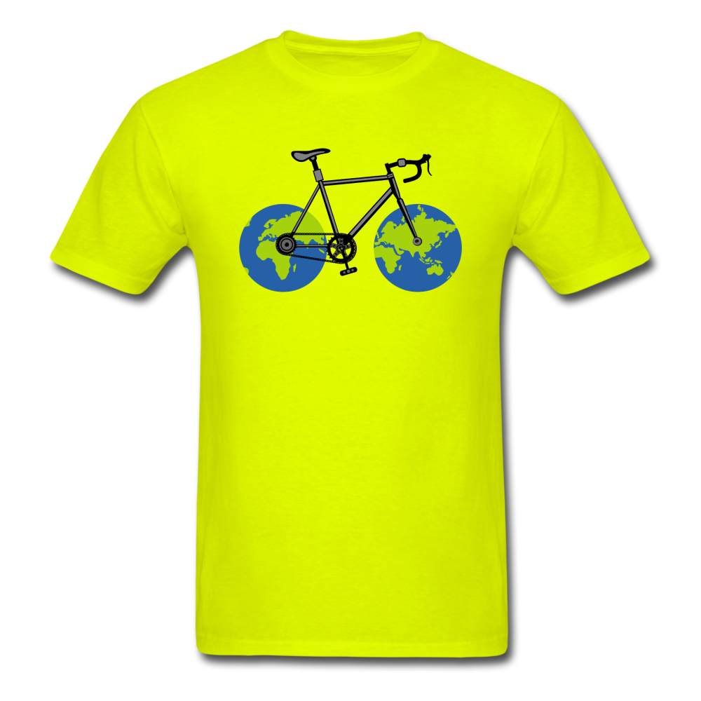 Bike - Earth - Unisex Classic T-Shirt - safety green