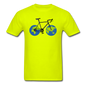 Bike - Earth - Unisex Classic T-Shirt - safety green