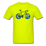Bike - Earth - Unisex Classic T-Shirt - safety green