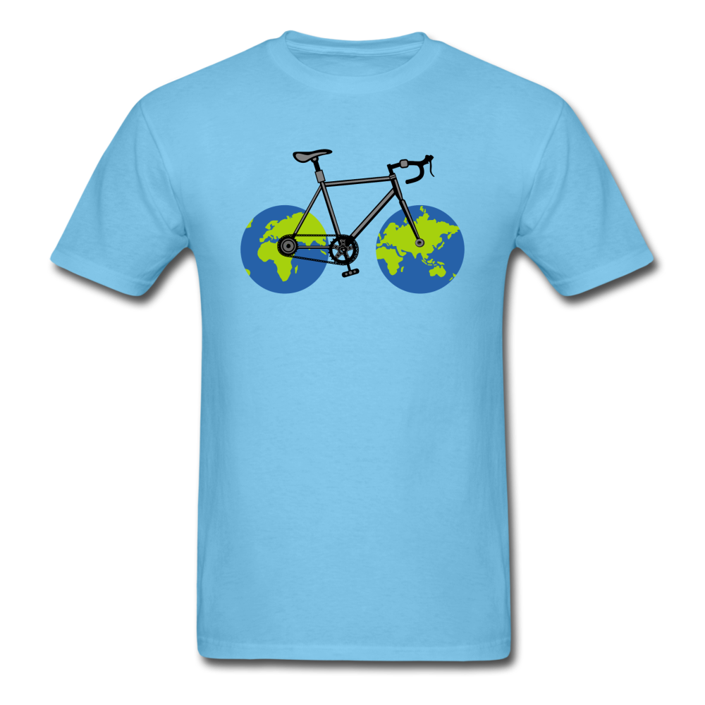 Bike - Earth - Unisex Classic T-Shirt - aquatic blue