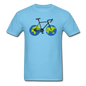 Bike - Earth - Unisex Classic T-Shirt - aquatic blue