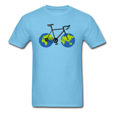 Bike - Earth - Unisex Classic T-Shirt - aquatic blue