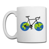Bike - Earth - Coffee/Tea Mug - white