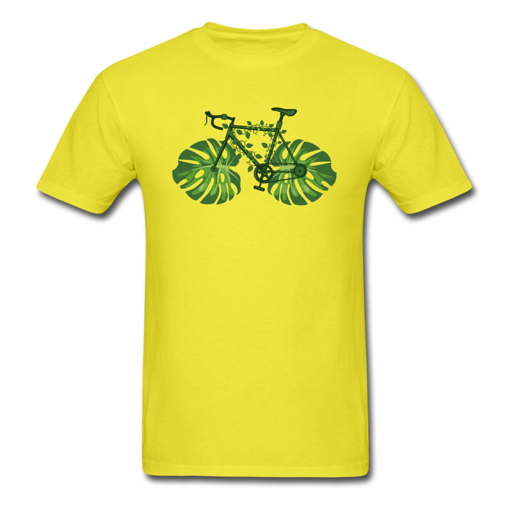 Bike - Green - Unisex Classic T-Shirt - yellow