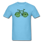 Bike - Green - Unisex Classic T-Shirt - aquatic blue