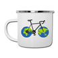 Bike - Earth - Camper Mug - white