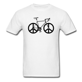 Bike - Peace - Unisex Classic T-Shirt - white