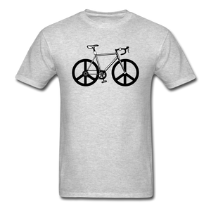 Bike - Peace - Unisex Classic T-Shirt - heather gray