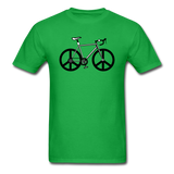 Bike - Peace - Unisex Classic T-Shirt - bright green