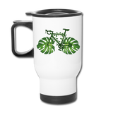 Bike - Green - Travel Mug - white
