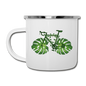 Bike - Green - Camper Mug - white