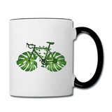 Bike - Green - Contrast Coffee Mug - white/black
