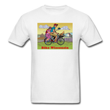 Bike Wisconsin - Couple - Unisex Classic T-Shirt - white