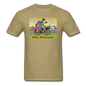 Bike Wisconsin - Couple - Unisex Classic T-Shirt - khaki