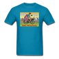 Bike Wisconsin - Couple - Unisex Classic T-Shirt - turquoise