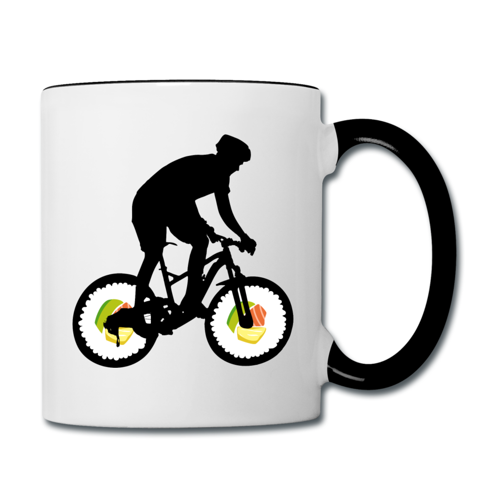 Bike - Sushi - Contrast Coffee Mug - white/black