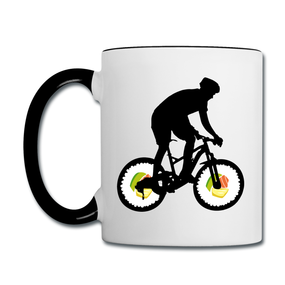 Bike - Sushi - Contrast Coffee Mug - white/black