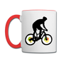 Bike - Sushi - Contrast Coffee Mug - white/red