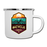 Bicycle California - Camper Mug - white