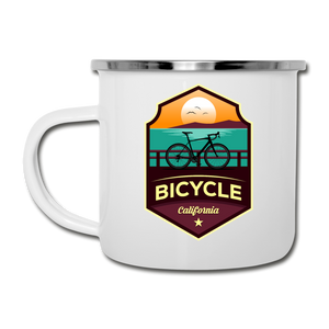 Bicycle California - Camper Mug - white