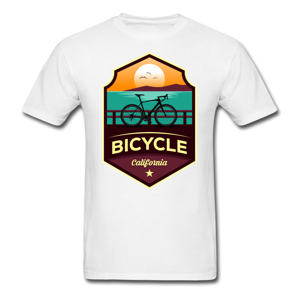 Bicycle California - Unisex Classic T-Shirt - white