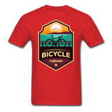 Bicycle California - Unisex Classic T-Shirt - red