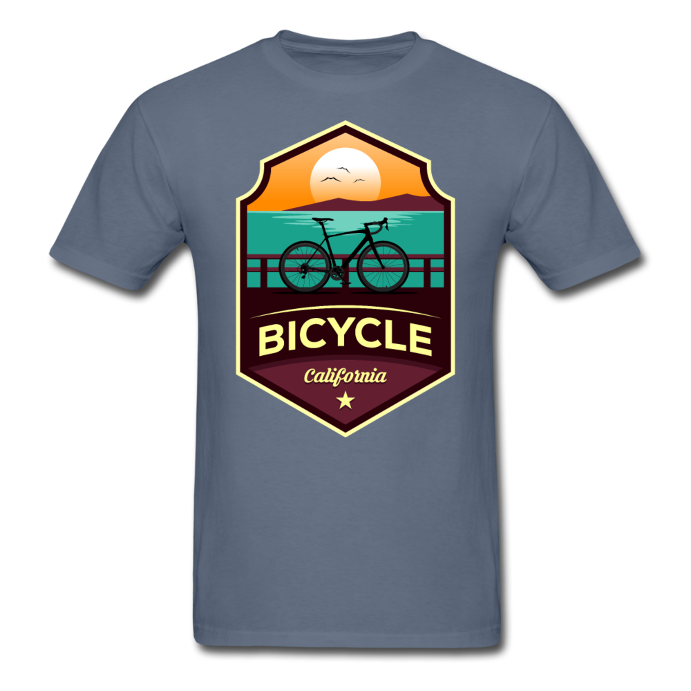 Bicycle California - Unisex Classic T-Shirt - denim